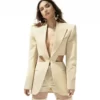 Modelo Hera.- Traje chaqueta con transparencias - Imagen 3