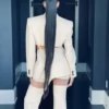 Modelo Hera.- Traje chaqueta con transparencias - Imagen 4