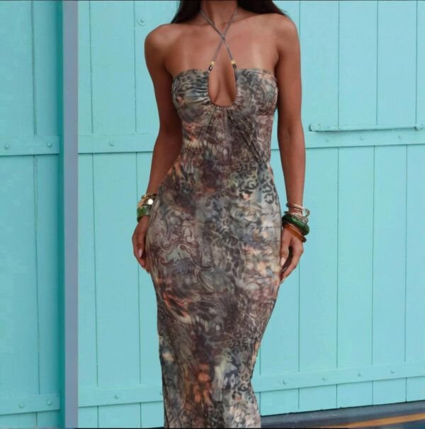 Modelo Eymen.-vestido licra - Imagen 3