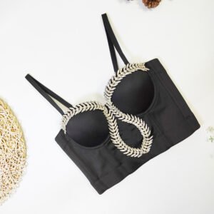 Modelo Spice.-Bustier pedreria 5 colores